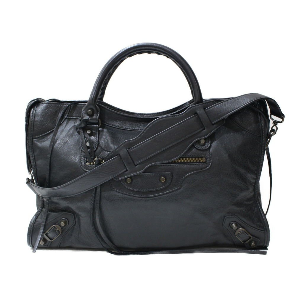 Balenciaga mirror handbag City The black bag leather - Picture 2 of 6